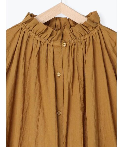 Samansa Mos2(サマンサ モスモス)の「フリル襟ブラウス(シャツ/ブラウス・レディース・ブラック/オフホワイト/マスタード・フリ-)」の21枚目の写真