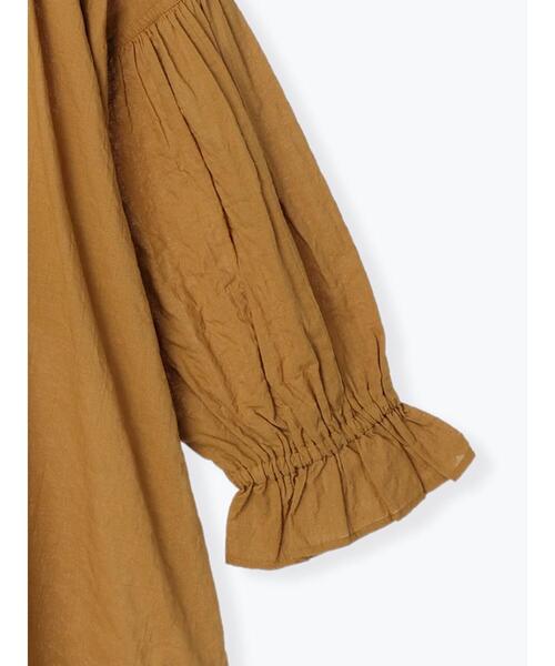 Samansa Mos2(サマンサ モスモス)の「フリル襟ブラウス(シャツ/ブラウス・レディース・ブラック/オフホワイト/マスタード・フリ-)」の20枚目の写真