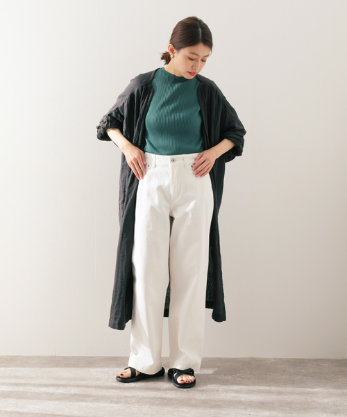 SLOBE IENA（スローブイエナ）の「ガーゼガウンコート（その他アウター