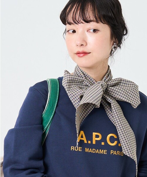 FREAK'S STORE（フリークスストア）の「CRAVAT/クラバット(付けリボン/付け襟)（付け襟・レディース・ホワイト/ネイビー/ブルー/ワインレッド・ﾌﾘ-）」の14枚目の写真