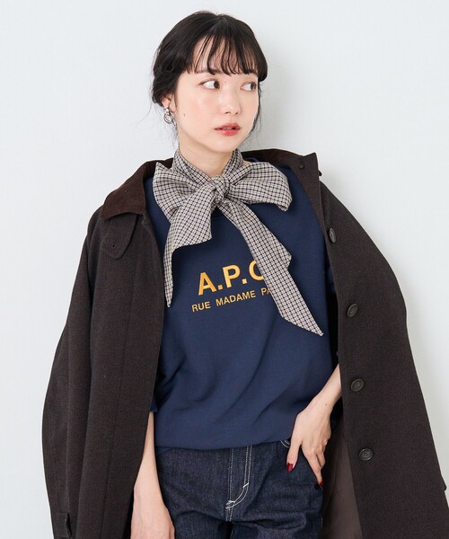 FREAK'S STORE（フリークスストア）の「CRAVAT/クラバット(付けリボン/付け襟)（付け襟・レディース・ホワイト/ネイビー/ブルー/ワインレッド・ﾌﾘ-）」の10枚目の写真