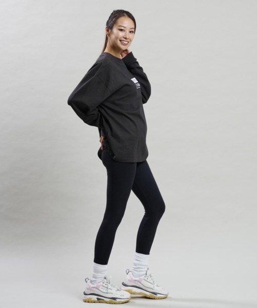 RVCA(ルーカ)の「RVCA/ルーカ ビッグシルエット/オーバーサイズ/バックプリントロンT/ロングスリーブTEE BC044-061(Tシャツ/カットソー・レディース・ホワイト/ブラック/イエロー・S/M)」の12枚目の写真