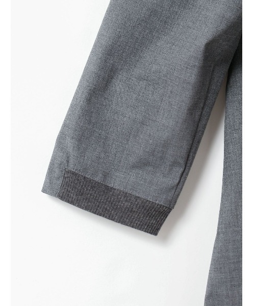 mizuiroind(ミズイロインド)の「mizuiro ind Vネックリブコンビワンピース(ワンピース・レディース・ブラック/ネイビー/チャコールグレー・FREE)」の17枚目の写真