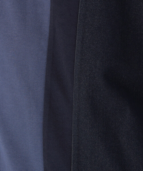 COMME CA ISM（コムサイズム）の「パッチワーク フード付きＴシャツ（Tシャツ/カットソー・メンズ・ブラック/ネイビー/ブラウン・MEDIUM/LARGE）」の16枚目の写真