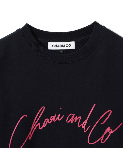 CHARI&CO(チャリアンドコー)の「CHARI&CO × HIKARU ICHIJO / KEIRIN CREWNECK SWEATS(スウェット・メンズ・ネイビー・SMALL/MEDIUM/LARGE/X-LARGE)」の14枚目の写真