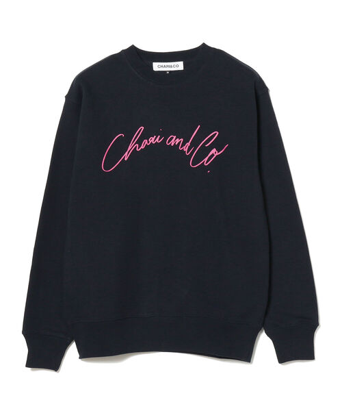 CHARI&CO(チャリアンドコー)の「CHARI&CO × HIKARU ICHIJO / KEIRIN CREWNECK SWEATS(スウェット・メンズ・ネイビー・SMALL/MEDIUM/LARGE/X-LARGE)」の18枚目の写真