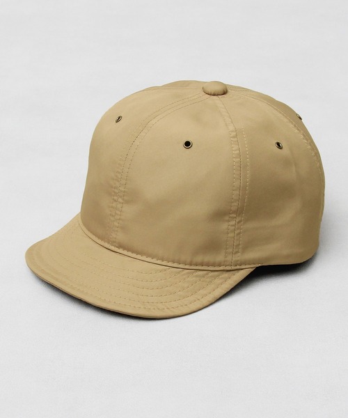 Basiquenti(ベーシックエンティ)の「撥水ポリエステル アンパイアキャップ(キャップ・メンズ・ブラック/ベージュ/ネイビー/グレー/カーキ/オレンジ/グリーン/マスタード・FREE)」の11枚目の写真