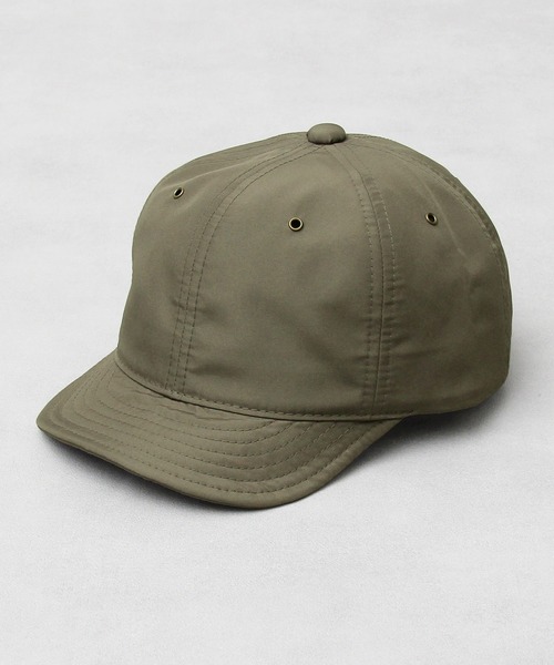 Basiquenti(ベーシックエンティ)の「撥水ポリエステル アンパイアキャップ(キャップ・メンズ・ブラック/ベージュ/ネイビー/グレー/カーキ/オレンジ/グリーン/マスタード・FREE)」の12枚目の写真