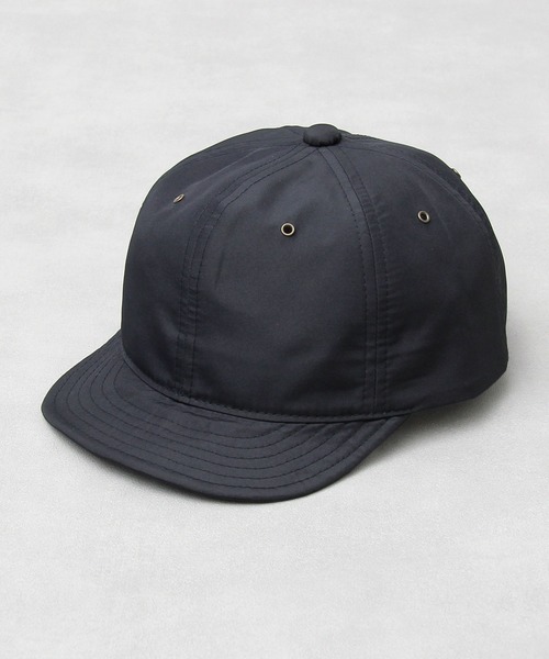 Basiquenti(ベーシックエンティ)の「撥水ポリエステル アンパイアキャップ(キャップ・メンズ・ブラック/ベージュ/ネイビー/グレー/カーキ/オレンジ/グリーン/マスタード・FREE)」の14枚目の写真