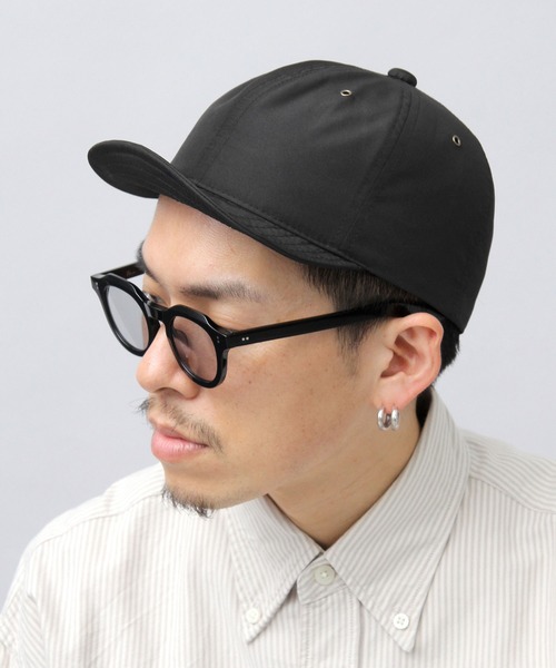 Basiquenti(ベーシックエンティ)の「撥水ポリエステル アンパイアキャップ(キャップ・メンズ・ブラック/ベージュ/ネイビー/グレー/カーキ/オレンジ/グリーン/マスタード・FREE)」の17枚目の写真