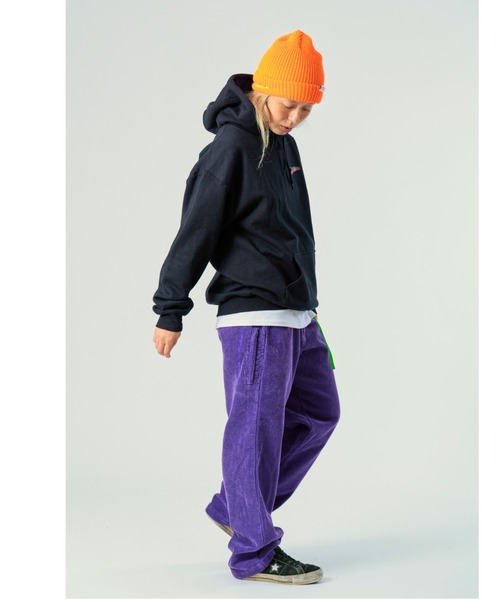 BEAVER（ビーバー）の「BACANCES ALL INCLUSIVE/バカンスオールインクルーシブ　BC  KNIT CAP SPECE LOGO（ニットキャップ/ビーニー・メンズ・ブラック/オレンジ・FREE）」の9枚目の写真