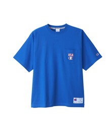【Champion/チャンピオン】メンズ アクションスタイル ショートスリーブポケットTシャツ