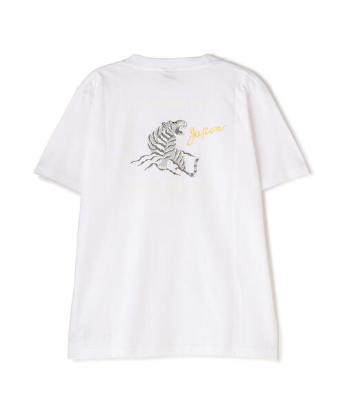 AVIREX(アヴィレックス)の「≪KIDS/キッズ≫SOUVENIR TIGER T-SHIRT(Tシャツ/カットソー・キッズ・オレンジ/ホワイト/ブラック・M/XL/L/S)」の6枚目の写真