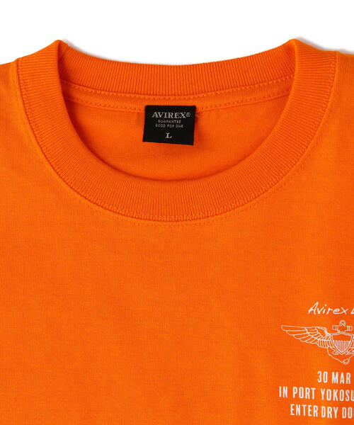 AVIREX(アヴィレックス)の「≪KIDS/キッズ≫SOUVENIR TIGER T-SHIRT(Tシャツ/カットソー・キッズ・オレンジ/ホワイト/ブラック・M/XL/L/S)」の9枚目の写真