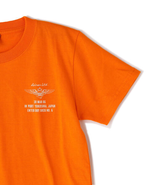 AVIREX(アヴィレックス)の「≪KIDS/キッズ≫SOUVENIR TIGER T-SHIRT(Tシャツ/カットソー・キッズ・オレンジ/ホワイト/ブラック・M/XL/L/S)」の10枚目の写真