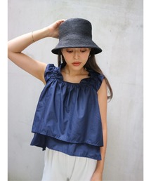 Gather Frills Layered Tops