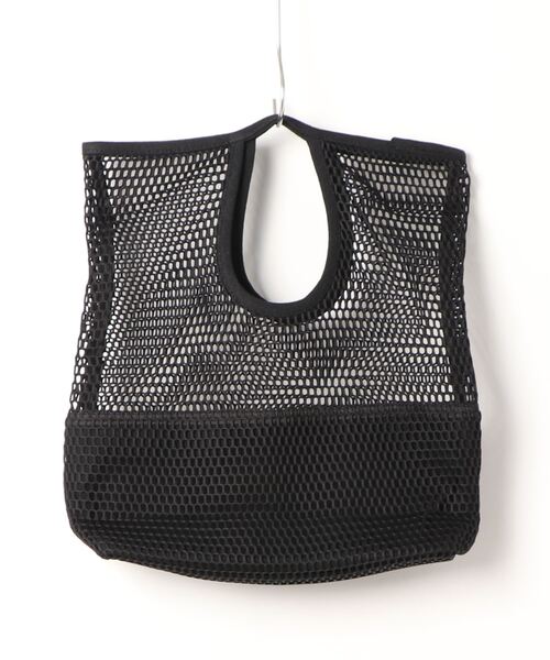 Fun & Daily（ファンアンドデイリー）の「F&D : フィッシュネットメッシュバッグ（ハンドバッグ・レディース・ホワイト/ブラック・FREE）」の7枚目の写真