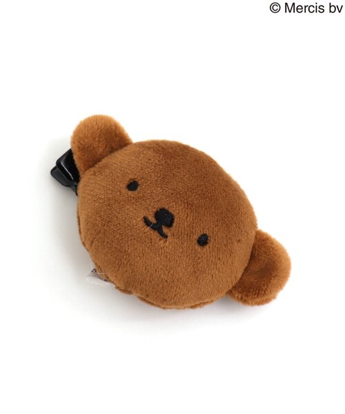 miffy】マスコット前髪クリップ〈ボリス〉（バレッタ/ヘアクリップ