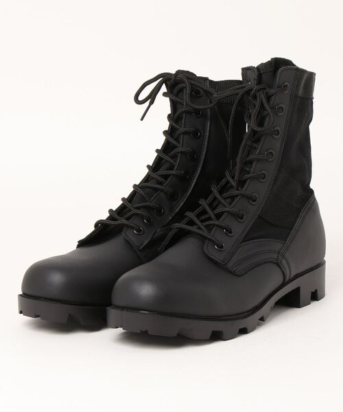 ROTHCO(ロスコ)の「【ROTHCO】(UN)ROTHCO GI STYLE JUNGLE BOOTS(ブーツ・メンズ・オリーブドラブ/ブラック・8/9)」の2枚目の写真