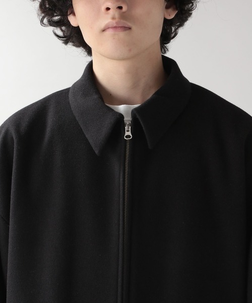 RAGEBLUE（レイジブルー）の「メリノウール/バルーンZIPブルゾン（ブルゾン・メンズ・ブラック/グレー/オフホワイト/ブルー・SMALL/MEDIUM/LARGE）」の19枚目の写真