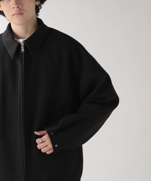 RAGEBLUE（レイジブルー）の「メリノウール/バルーンZIPブルゾン（ブルゾン・メンズ・ブラック/グレー/オフホワイト/ブルー・SMALL/MEDIUM/LARGE）」の16枚目の写真