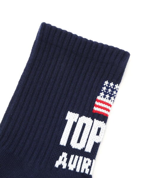 AVIREX（アヴィレックス）の「【直営店限定】TOP GUN SOCKS / トップガン ソックス / AVIREX / アヴィレックス（ソックス/靴下・メンズ・ホワイト/ネイビー/その他11/ホワイト系2・F）」の22枚目の写真