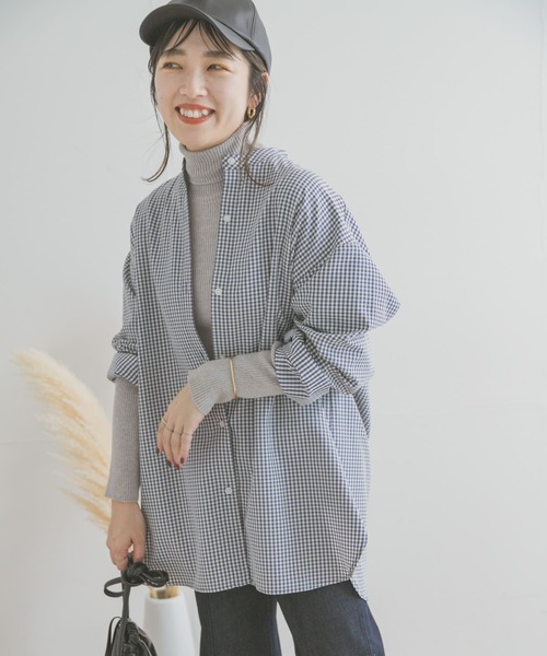 ITEMS URBANRESEARCH(アイテムズ アーバンリサーチ)の「モチモチタートルネックニット(ニット/セーター・レディース・ブラック/グレー/レッド/アイボリー・FREE)」の15枚目の写真