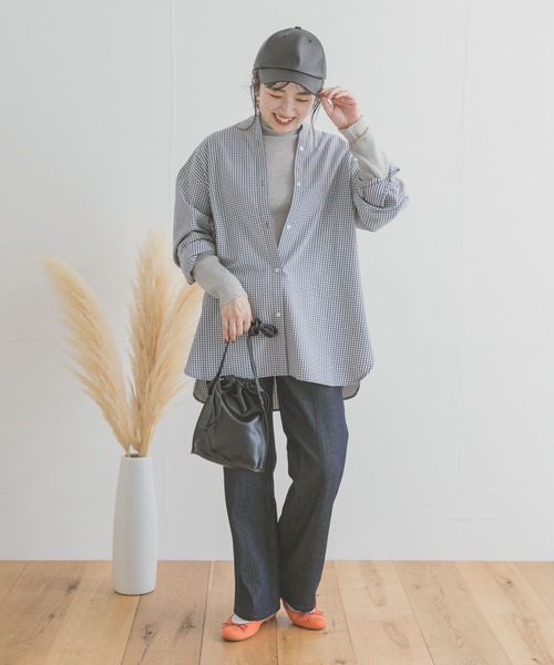 ITEMS URBANRESEARCH(アイテムズ アーバンリサーチ)の「モチモチタートルネックニット(ニット/セーター・レディース・ブラック/グレー/レッド/アイボリー・FREE)」の10枚目の写真