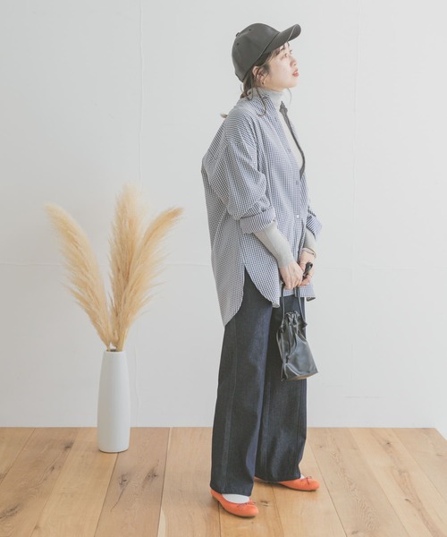 ITEMS URBANRESEARCH(アイテムズ アーバンリサーチ)の「モチモチタートルネックニット(ニット/セーター・レディース・ブラック/グレー/レッド/アイボリー・FREE)」の22枚目の写真