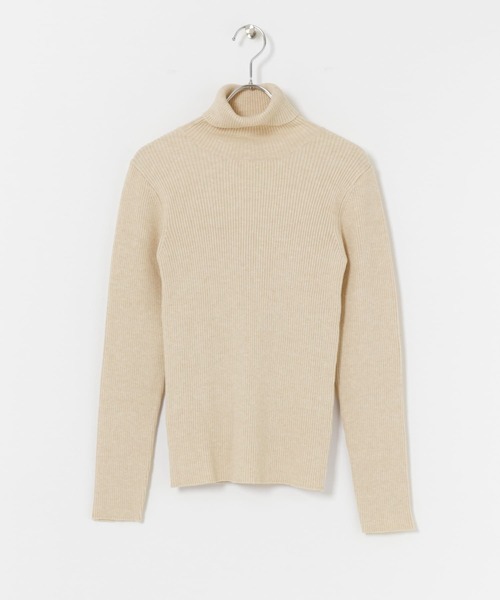 ITEMS URBANRESEARCH(アイテムズ アーバンリサーチ)の「モチモチタートルネックニット(ニット/セーター・レディース・ブラック/グレー/レッド/アイボリー・FREE)」の9枚目の写真