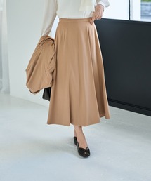 76cm丈ソフトツイルフレアスカート