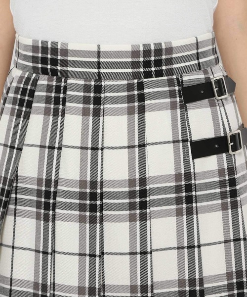 LOWRYS FARM（ローリーズファーム）の「チェックキルトスカート 170837