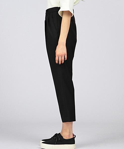 EN ROUTE（アンルート）の「ENR ウールトロ 2タックパンツ●（その他パンツ・レディース・ブラック・0/2/1）」の6枚目の写真