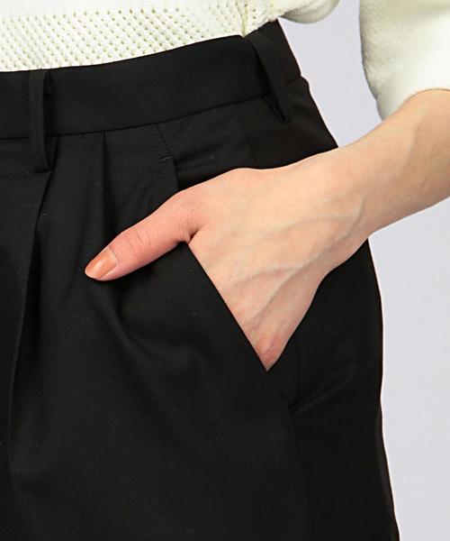 EN ROUTE（アンルート）の「ENR ウールトロ 2タックパンツ●（その他パンツ・レディース・ブラック・0/2/1）」の8枚目の写真