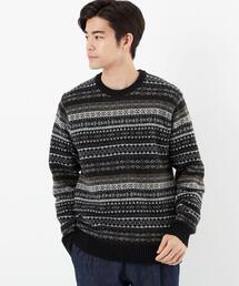 gim | <gim>22FW フェアアイル クルーネック ニット(ニット/セーター)