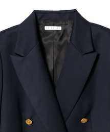 ESTNATIONウールツイードダブルジャケット ESTNATIONウールツイードダブルジャケット