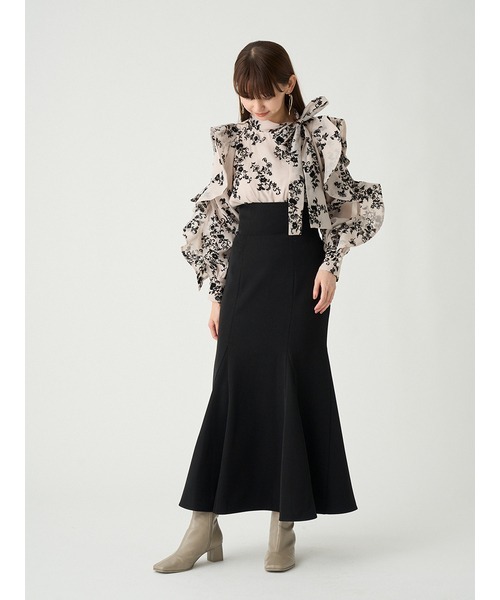 SNIDEL（スナイデル）の「【WEB限定サイズあり】ヘムフレアマーメイド