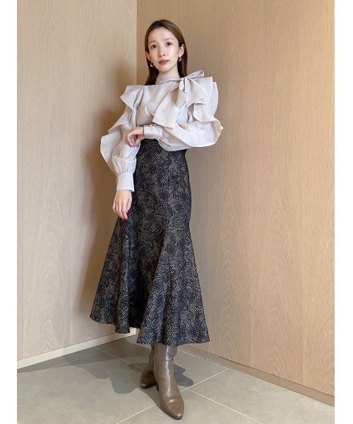 ヘムフレアマーメイドスカート SNIDEL（スナイデル）の「【WEB限定サイズあり】ヘムフレア