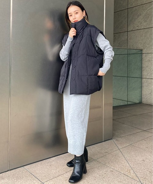 FREE'S MART（フリーズマート）の「マルチWay袖取り外し中綿ブルゾン（ブルゾン・レディース・ブラック/ホワイト・FREE）」の20枚目の写真