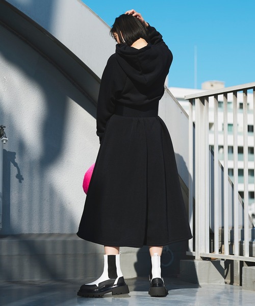 Narcissus（ナルシス）の「【Narcissus】スウェットフードワンピース  