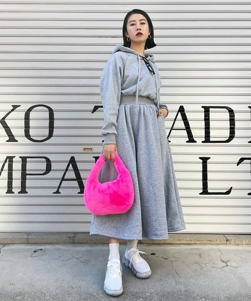 Narcissus（ナルシス）の「【Narcissus】スウェットフードワンピース  