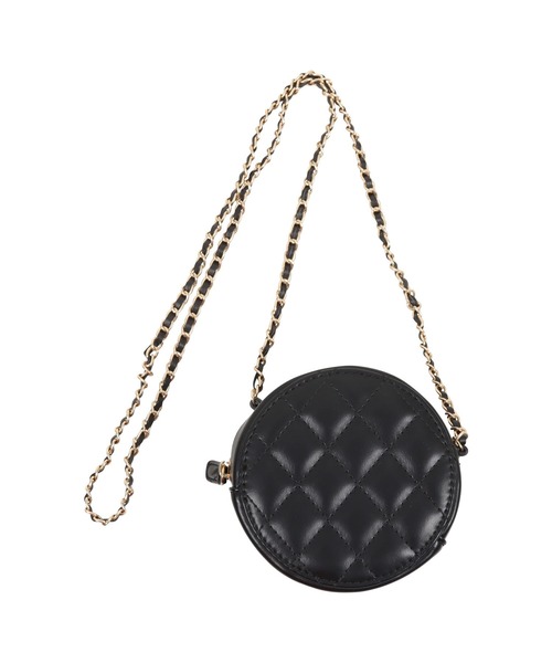 KOBE LETTUCE(コウベレタス)の「キルティングサークルチェーンバッグ(ショルダーバッグ・レディース・ブラック/アイボリー/レッド/ブラウン・FREE)」の15枚目の写真