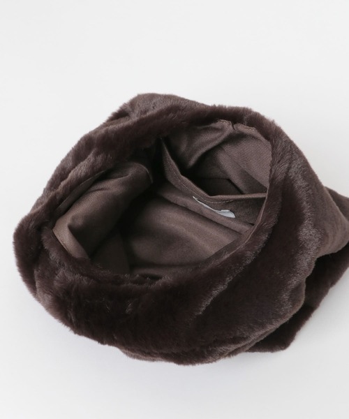 URBAN RESEARCH DOORS（アーバンリサーチドアーズ）の「エコファートートバッグ（トートバッグ・レディース・ダークブラウン/ベージュ系その他・-）」の11枚目の写真