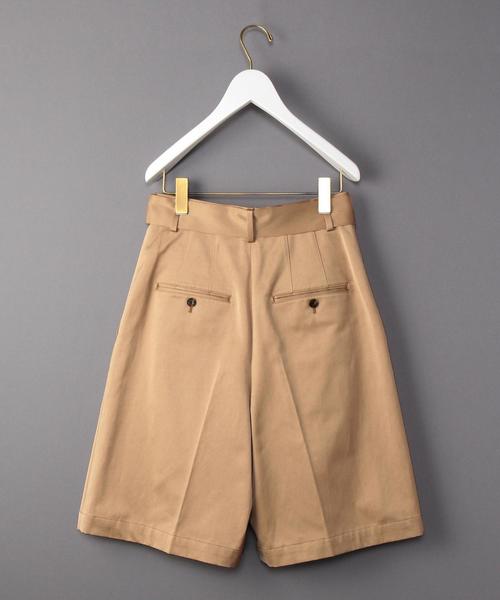 BEAUTY&YOUTH UNITED ARROWS(ビューティーアンドユースユナイテッドアローズ)の「<6(ROKU)>W BELT CULOTTES/キュロット◆(その他パンツ・レディース・ベージュ/ネイビー・36/38)」の15枚目の写真