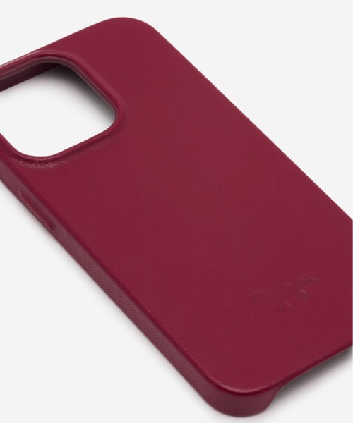 Maison Kitsune（メゾンキツネ）の「FOX MAGSAFE CARD CASE FOR I14 PRO WINE LEES（スマホケース/カバー・メンズ・ワイン系・U）」の4枚目の写真