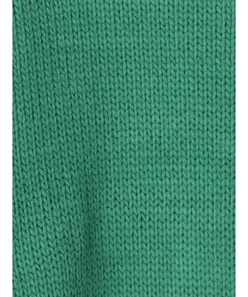 Samansa Mos2(サマンサ モスモス)の「花刺繍入りクルーカーディガン(カーディガン/ボレロ・レディース・ブラック/グリーン/モカ/ベージュ・フリ-)」の5枚目の写真