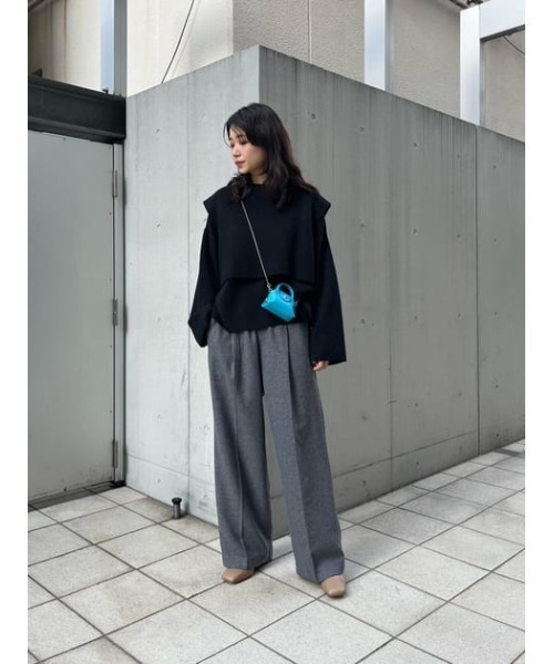 moussy - MOUSSY LAYERED RIB セーター MOUSSY（マウジー）の「LAYERED RIB セーター（ニット/セーター