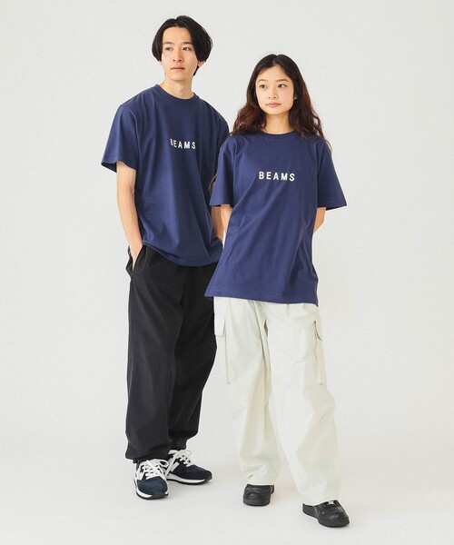 BEAMS T(ビームスティー)の「BEAMS / ロゴ Tシャツ 23SS(Tシャツ/カットソー・メンズ・ホワイト/グリーン/インディゴブルー・SMALL/MEDIUM/LARGE/X-LARGE/XX-LARGE)」の8枚目の写真