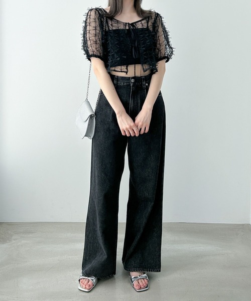 パンツ gadidanoniem HEATHER black gadid anoniem HEATHER / BLACK - メルカリ