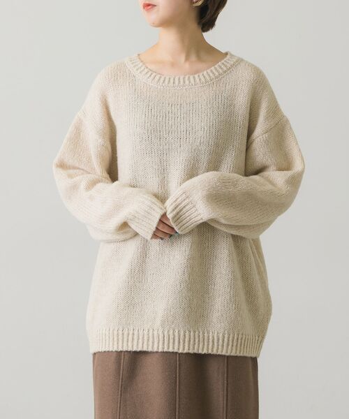 RETRO GIRL(レトロガール)の「ニットレイヤードSET(ニット/セーター・レディース・ブラック/ナチュラル/グリーン・FREE)」の5枚目の写真